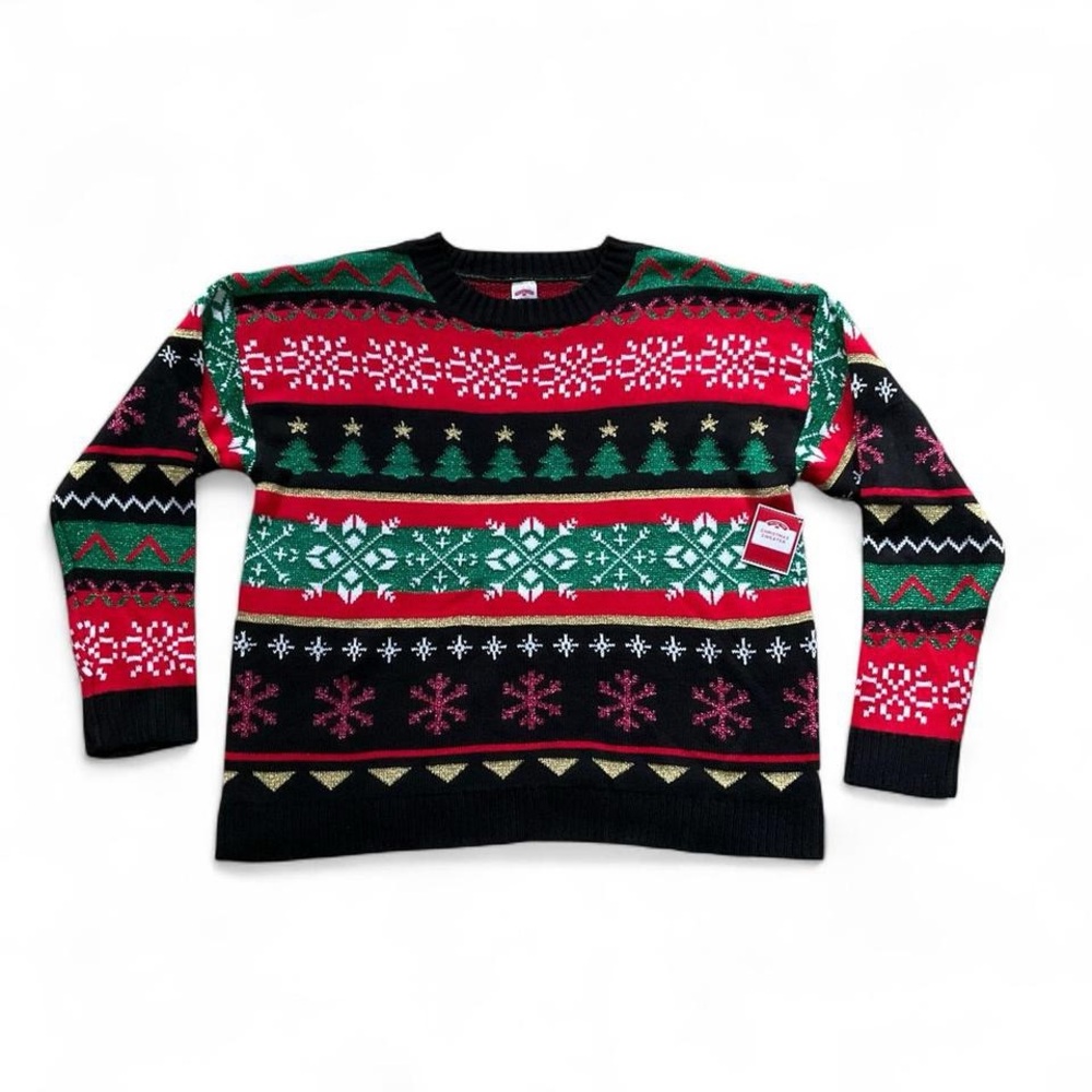 New With Tag size XL Christmas Holiday Season Sweater Nordic Style